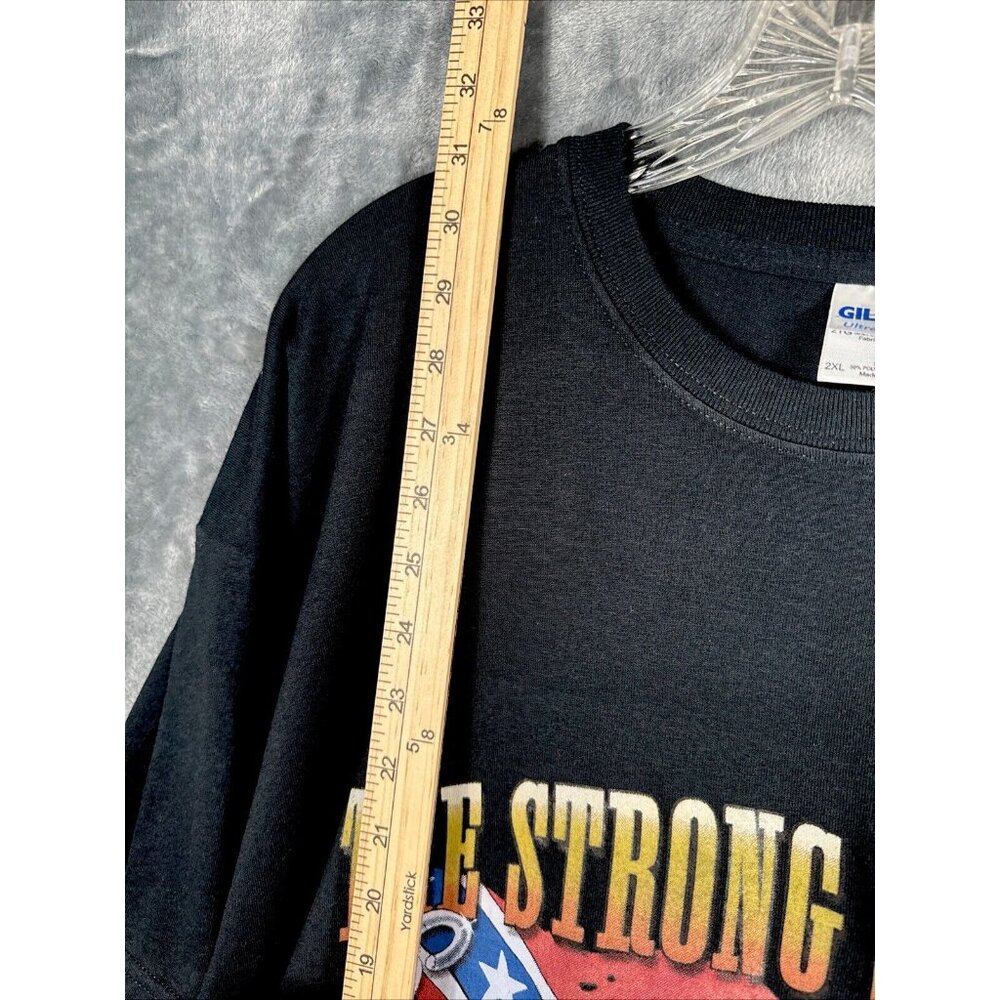 Glidan Men’s Dry Blend T-Shirt “The Strong Survive” Pit Bull American Shirt XXL - Picture 4 of 8